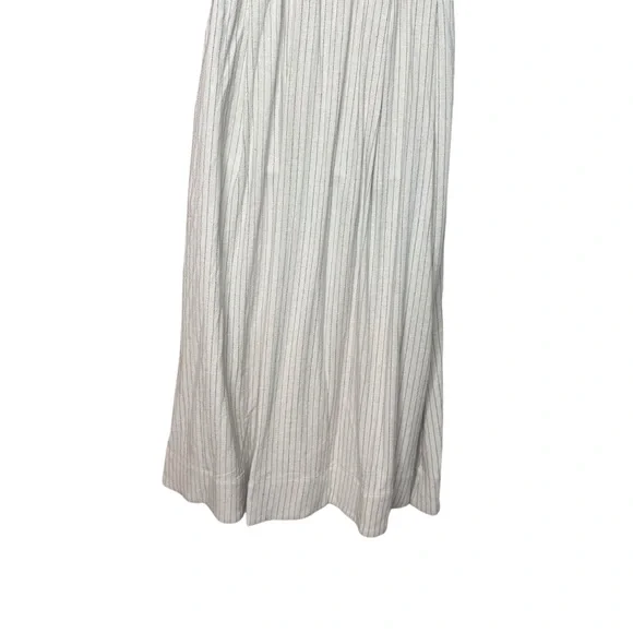 Tuckernuck | NEW Natural Stripe Kate Short Sleeve Midi Dress Size M - Picture 9 of 12
